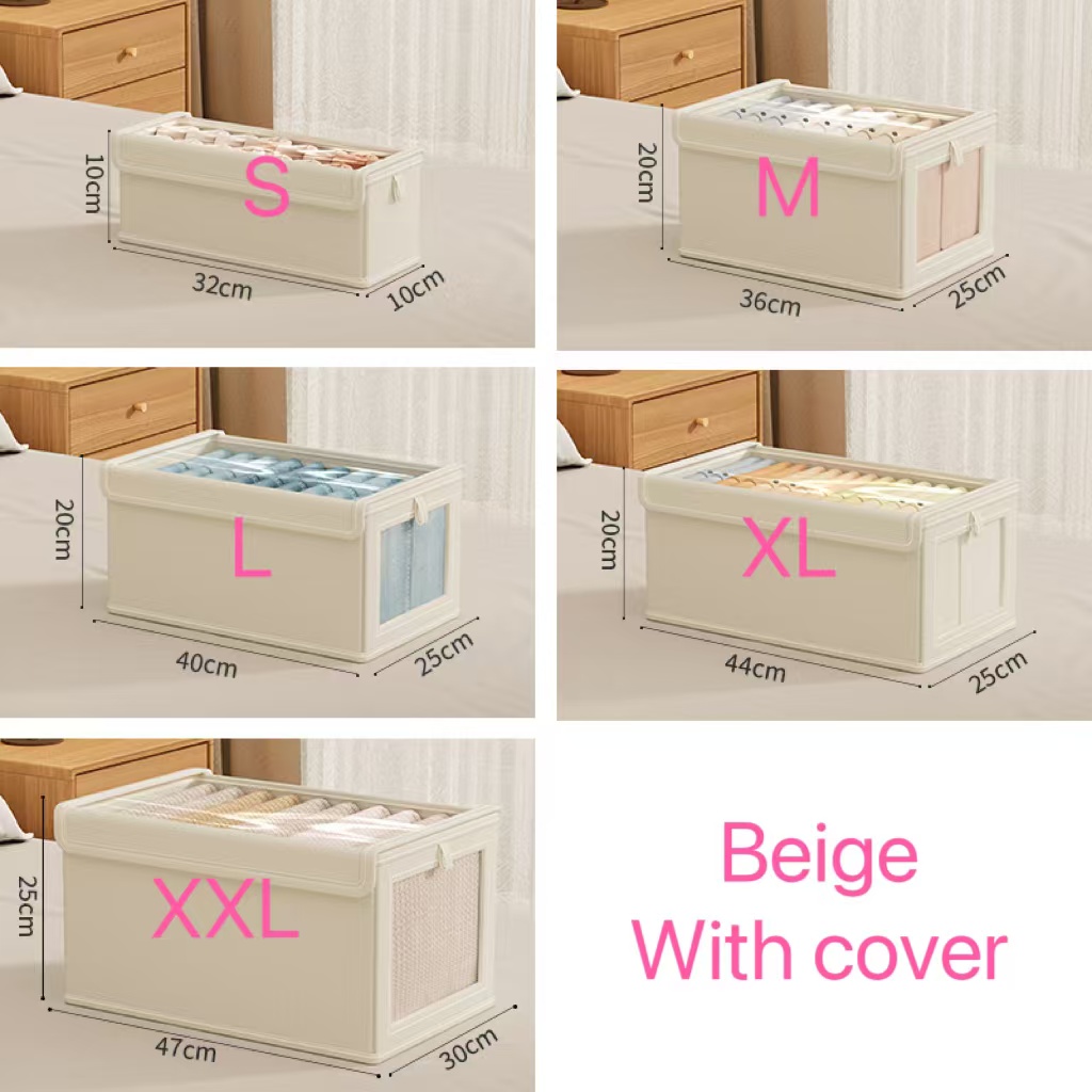 Food Storage With Lock - Caja de almacenamiento de ropa plegable