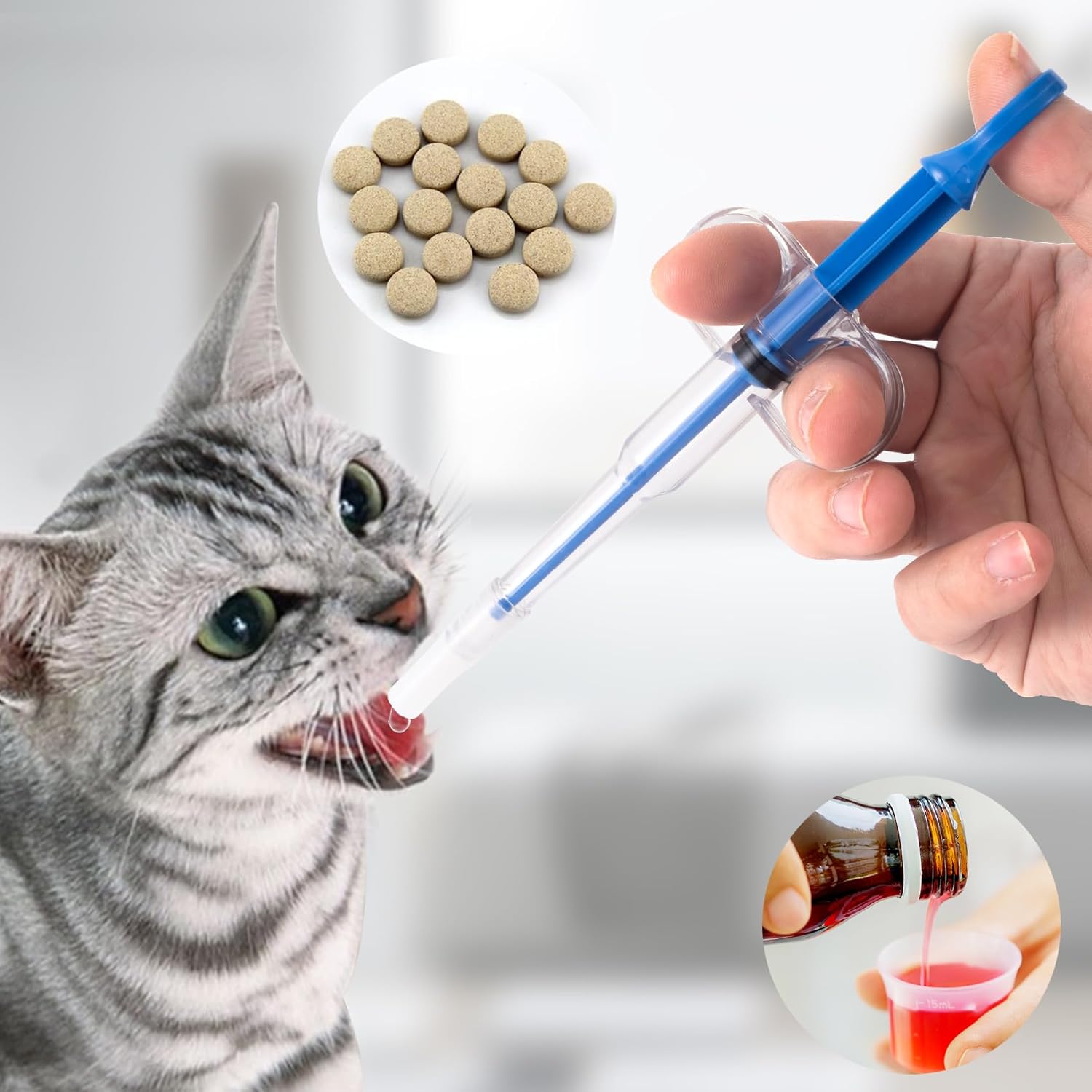 Storage Tips For Food - Alimentador de medicina para mascotas, jeringa