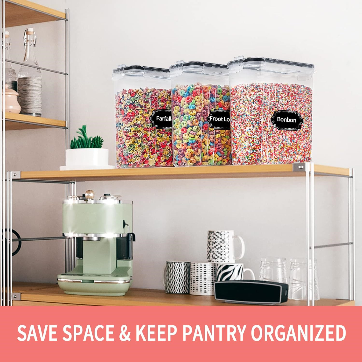 Food Storage Containers B&M - Contenedores de almacenamiento de cereales de