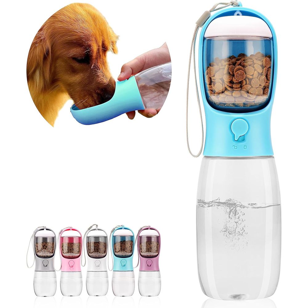 Food Storage Hiking - Botella de Agua para Perro con
