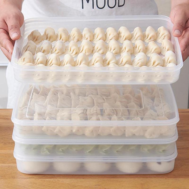 Food Storage Quart - Caja de Almacenamiento Transparente para Cocina,