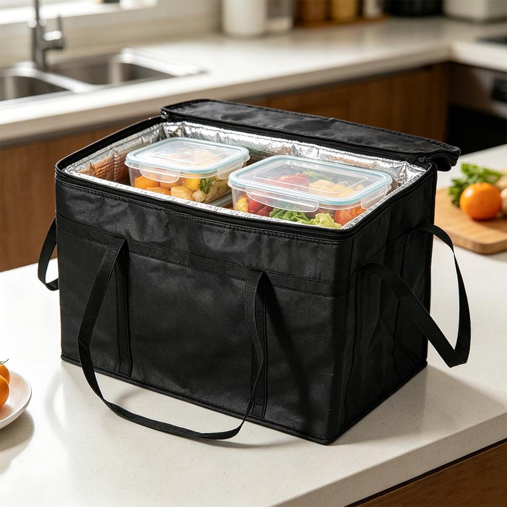 Food Storage In Cooler - Bolsa Térmica Aislada Grande para Almacenamiento,