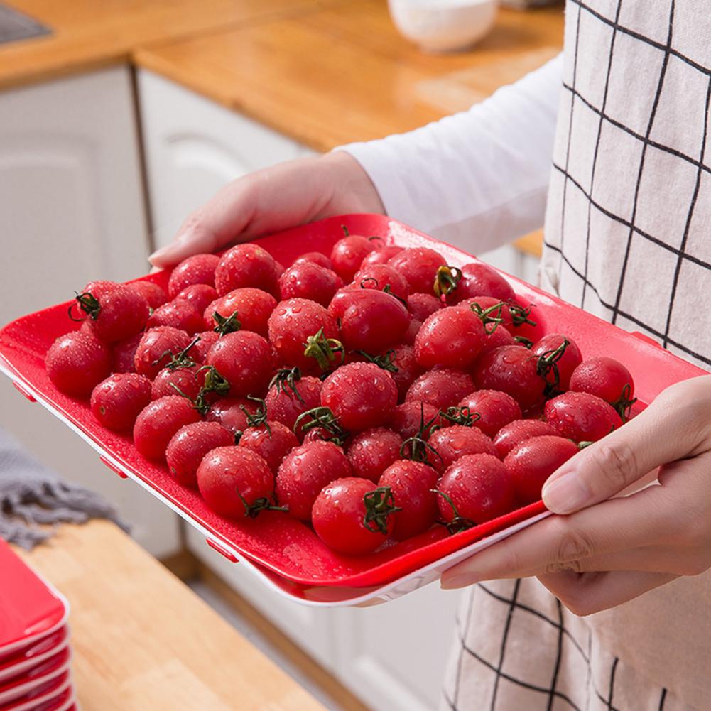 Food Storage Technology - Bandeja de alimentos resistente a grietas,