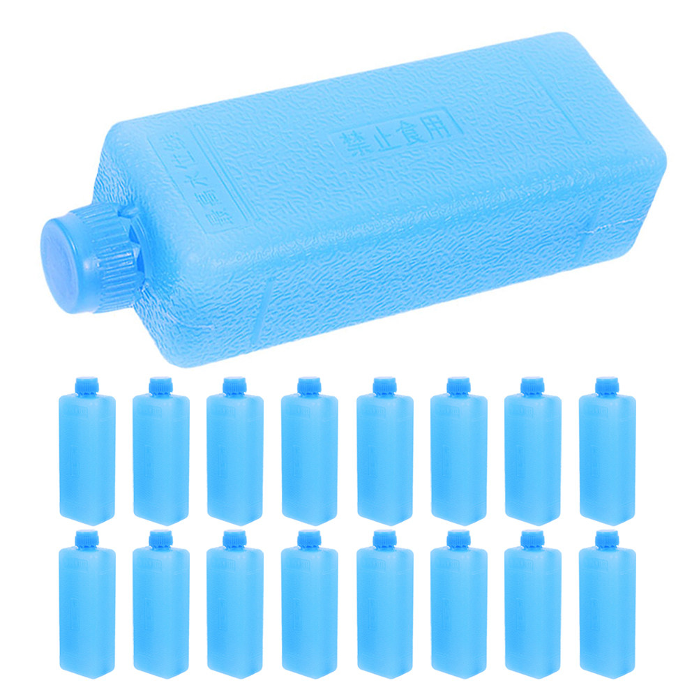 Food Storage In Cooler - 20 Paquetes de Hielo Reutilizables y