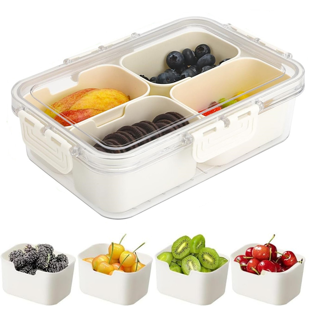 Food Storage Containers B&M - Caja Portátil para Almacenamiento de Alimentos,