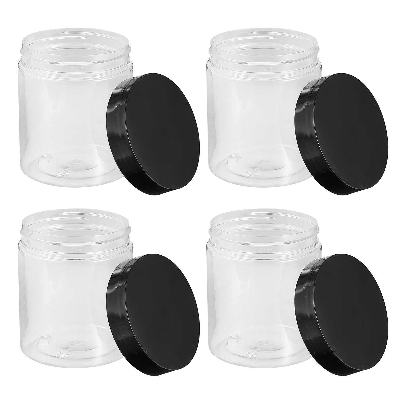 Food Storage Jars Airtight - 12 Recipientes de Almacenamiento de Plástico