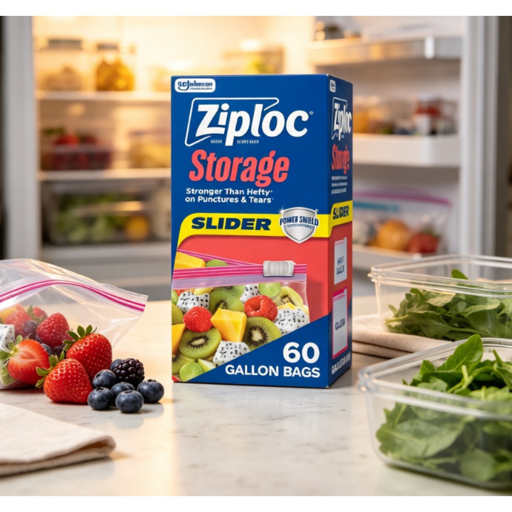 Food Storage Technology - Ziploc ® Bolsas deslizantes para almacenamiento