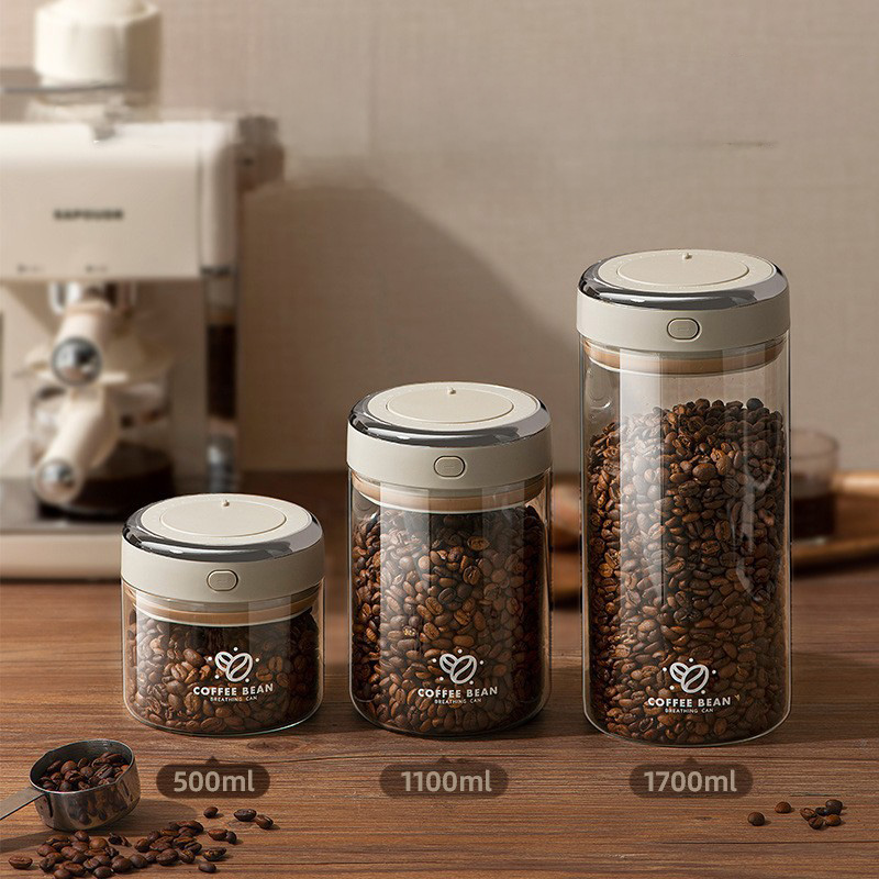 Food Storage Jar Glass - Recipiente de Vidrio para Almacenamiento de