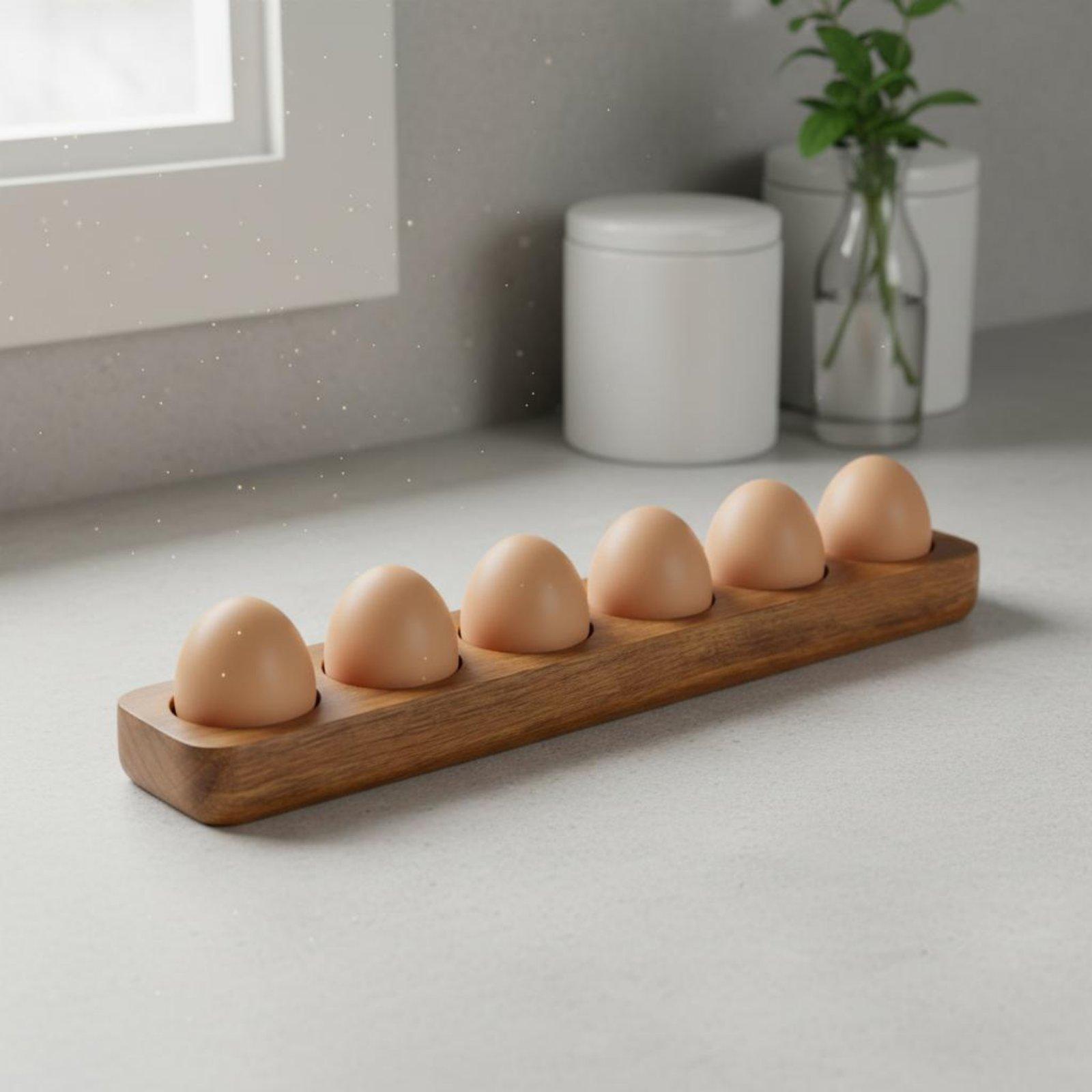 Food Storage Building - Soporte de Madera para Huevos, Construcción