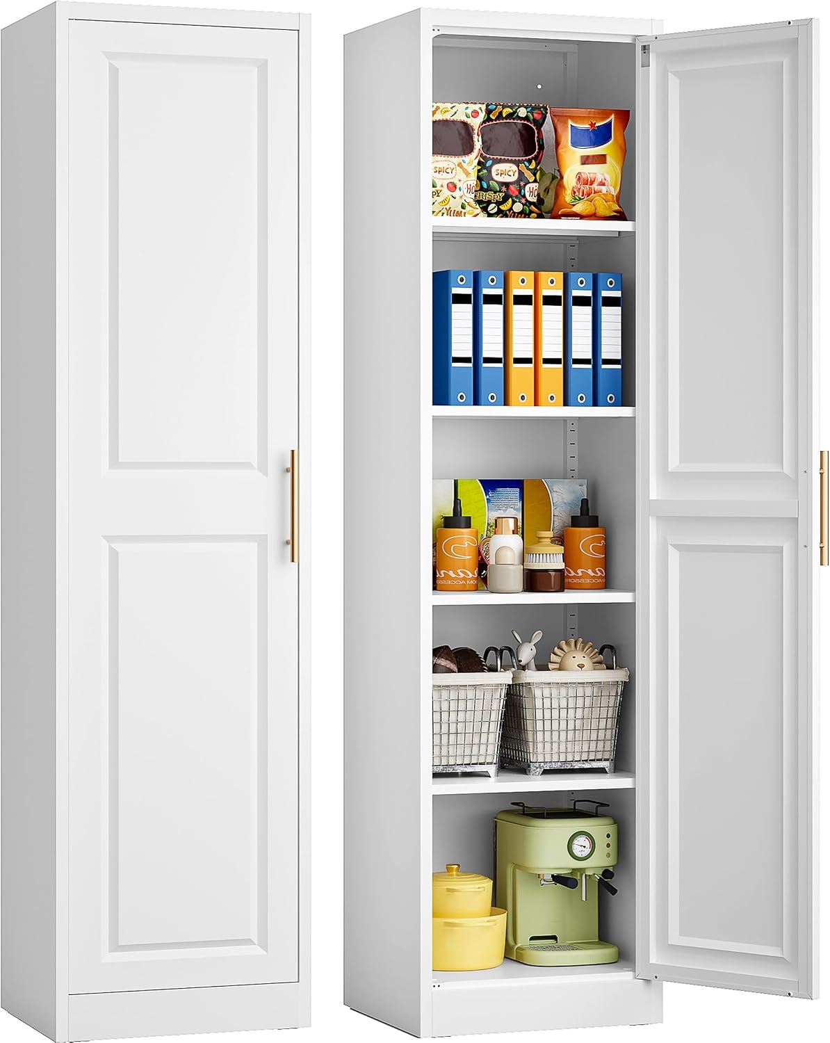Food Storage For Room - Armario de Almacenamiento Estrecho y Alto