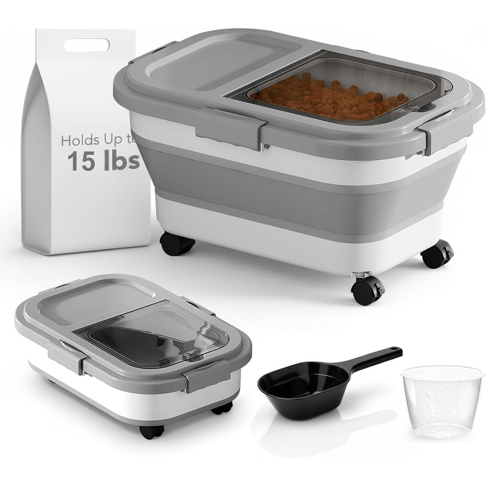 Food Storage With Wheels - Contenedor de Almacenamiento de Alimentos para
