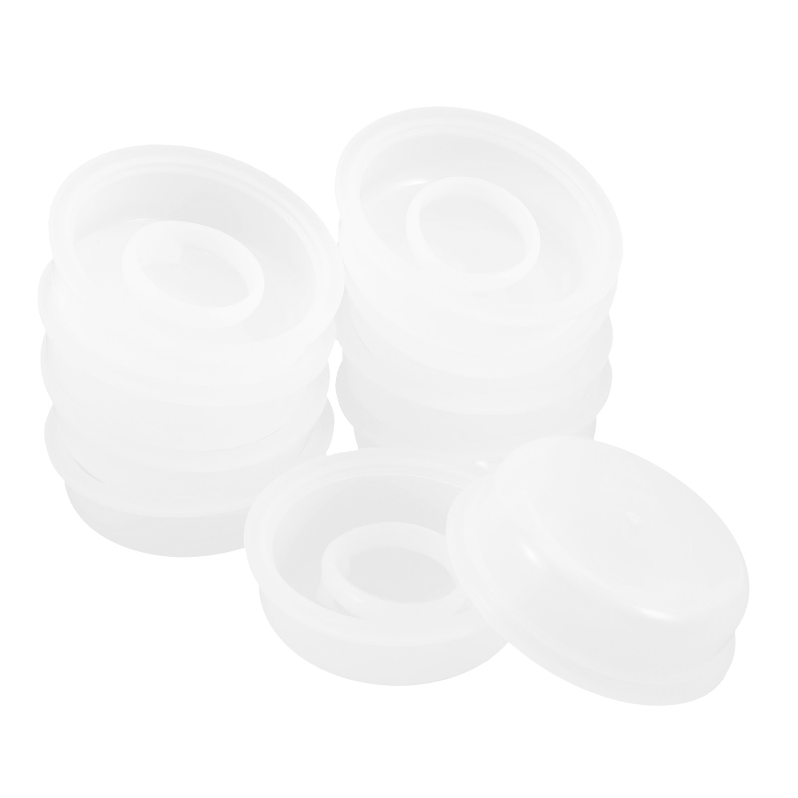 Food Storage Lid - 10 Tapas de Plástico para Cubetas