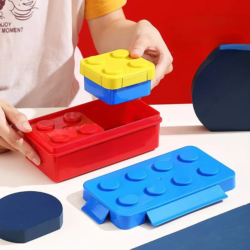 Food Storage Building - Caja de almuerzo de bloques de