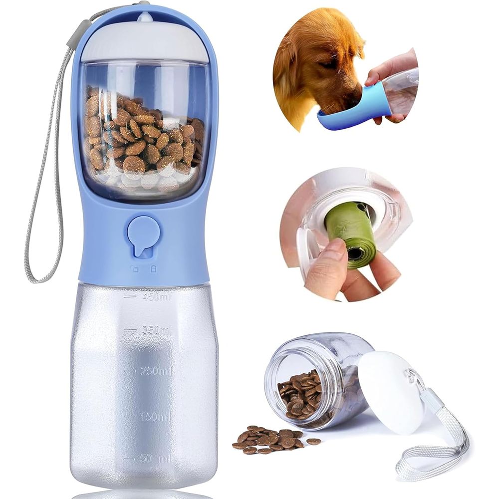 Food Storage Hiking - Botella de Agua para Perro con