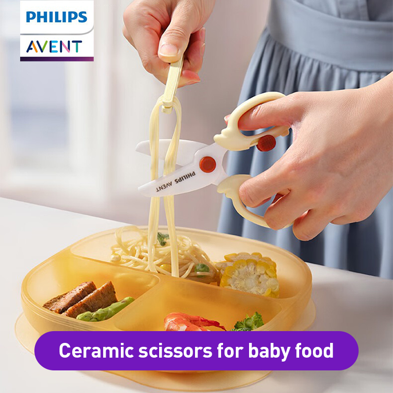 Food Storage With Lock - Tijeras para Alimentos de Bebé Avent