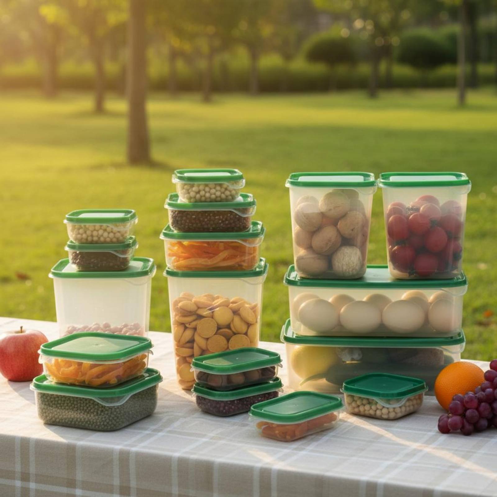 Juego de 17 Recipientes para R - Food Storage Lid reseña y precio