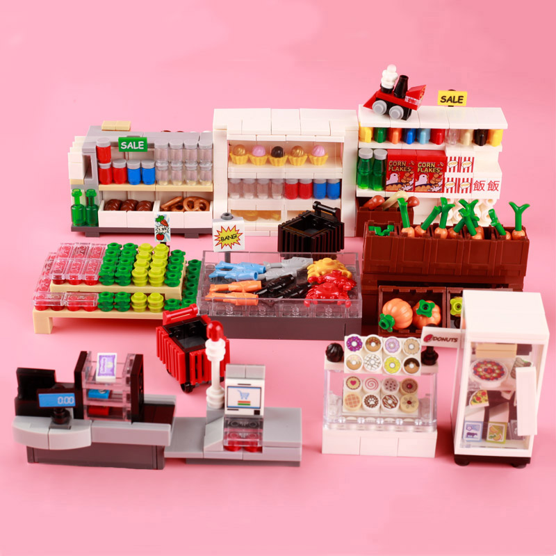 MOC City Supermarket Building  - Food Storage Building reseña y precio