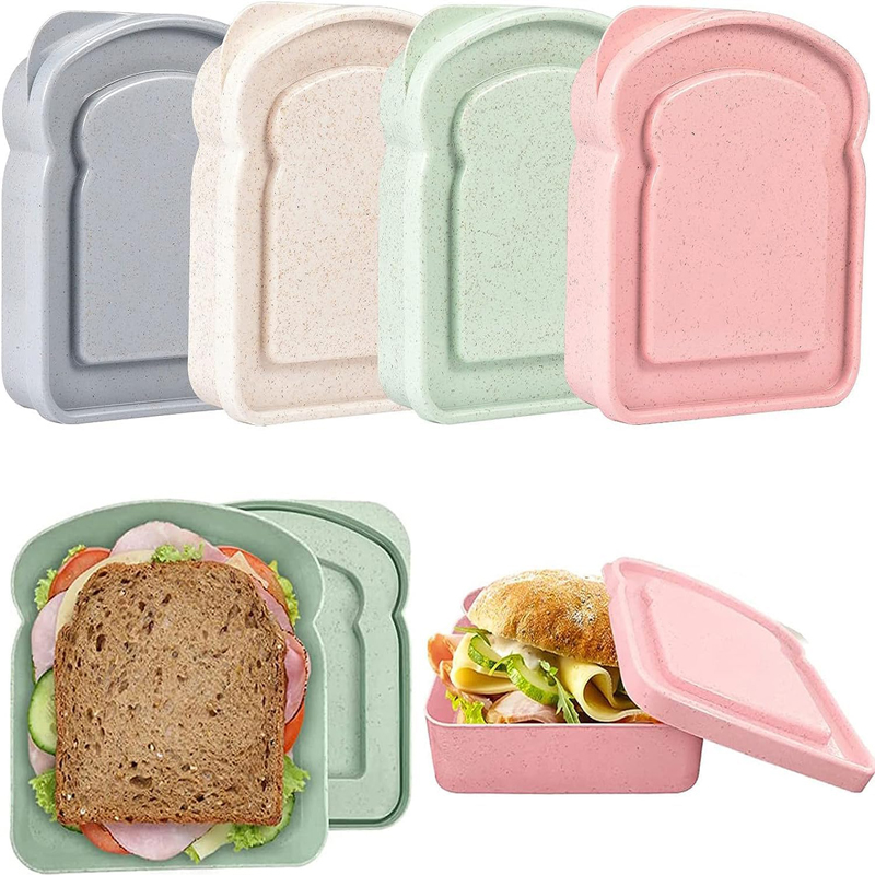 Fiambrera con tapa para sándwi - Food Storage Containers B&M reseña y precio