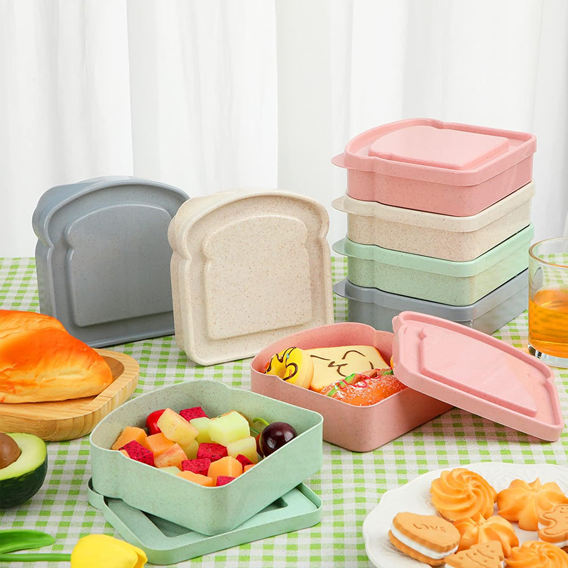 Fiambrera con tapa para sándwi - Food Storage Containers B&M reseña y precio