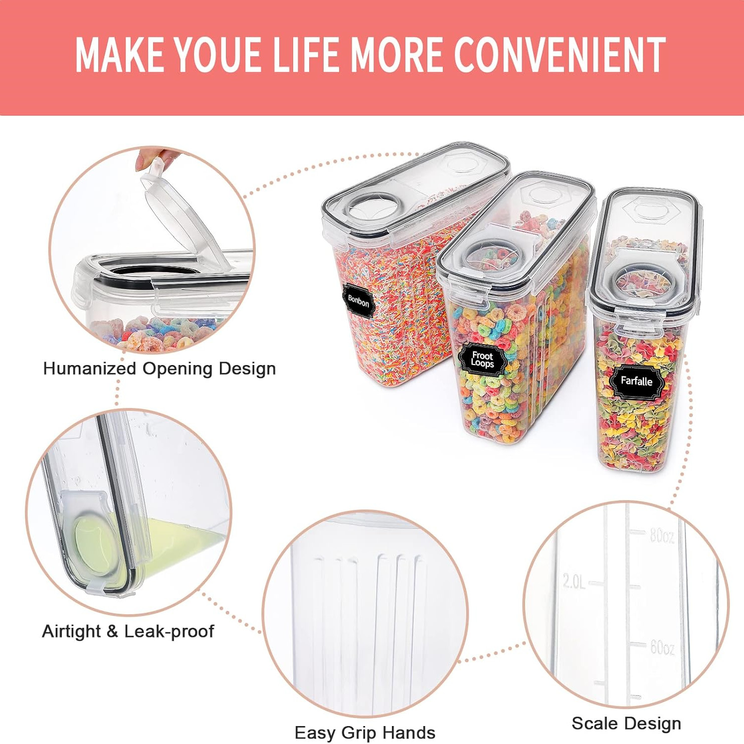 Contenedores de almacenamiento - Food Storage Containers B&M reseña y precio