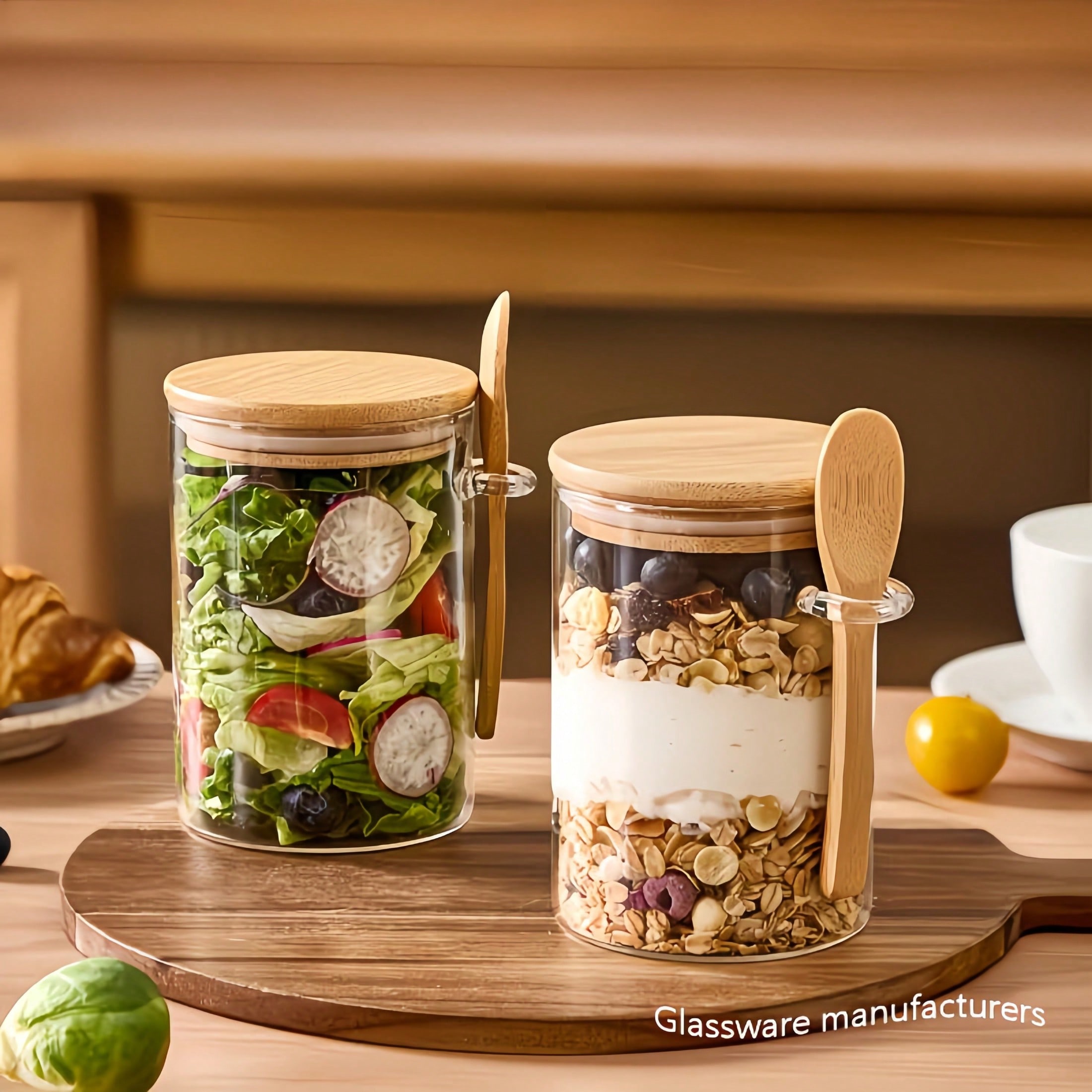 Juego de almacenamiento de 4 p - Food Storage Set Glass reseña y precio
