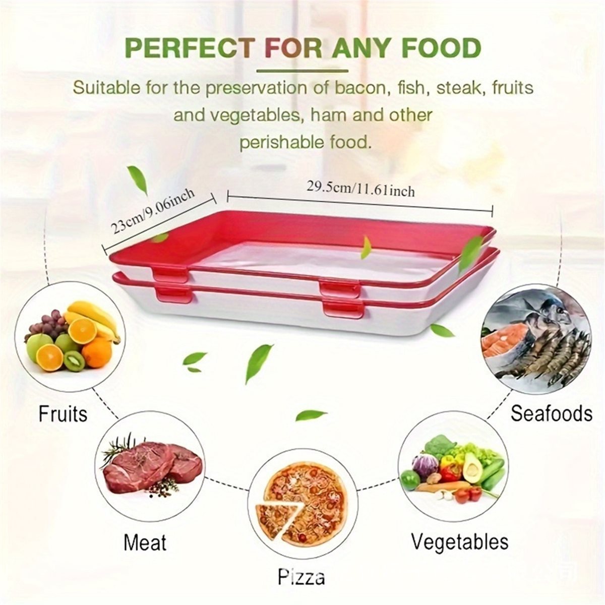 Juego de 4 Recipientes Apilabl - Food Storage Technology reseña y precio