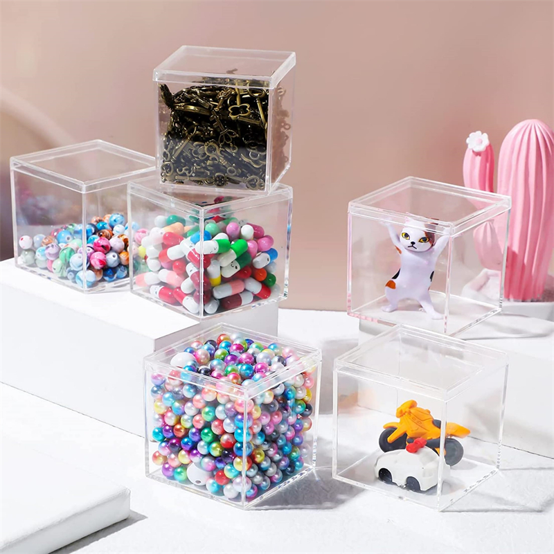 Cajas acrílicas transparentes  - Xmas Food Storage Containers reseña y precio