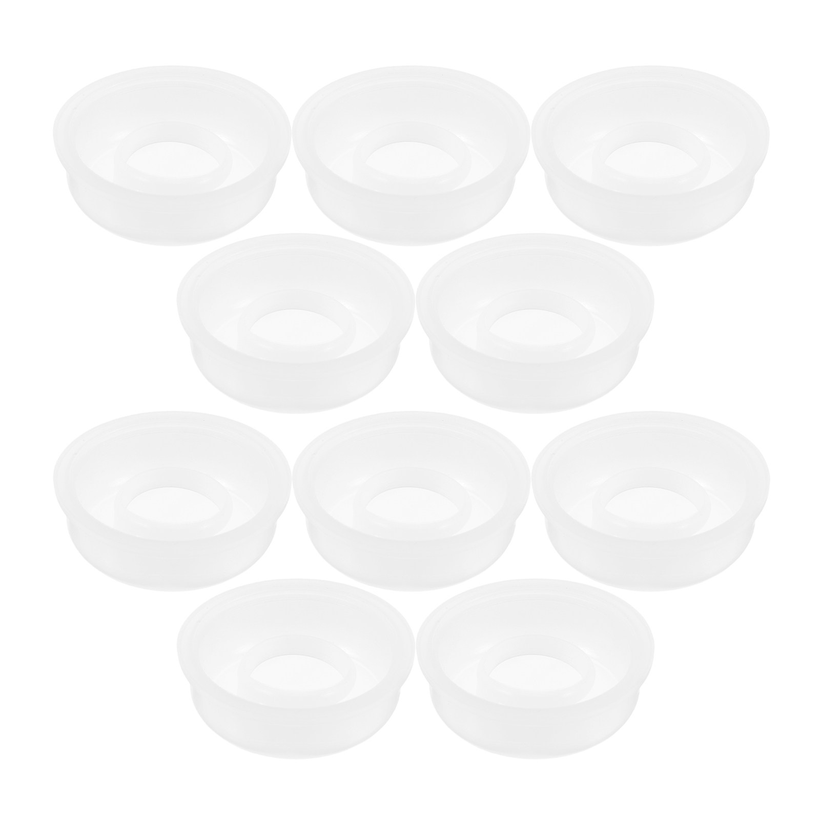 10 unidades de cubos de plásti - Food Storage Lid reseña y precio