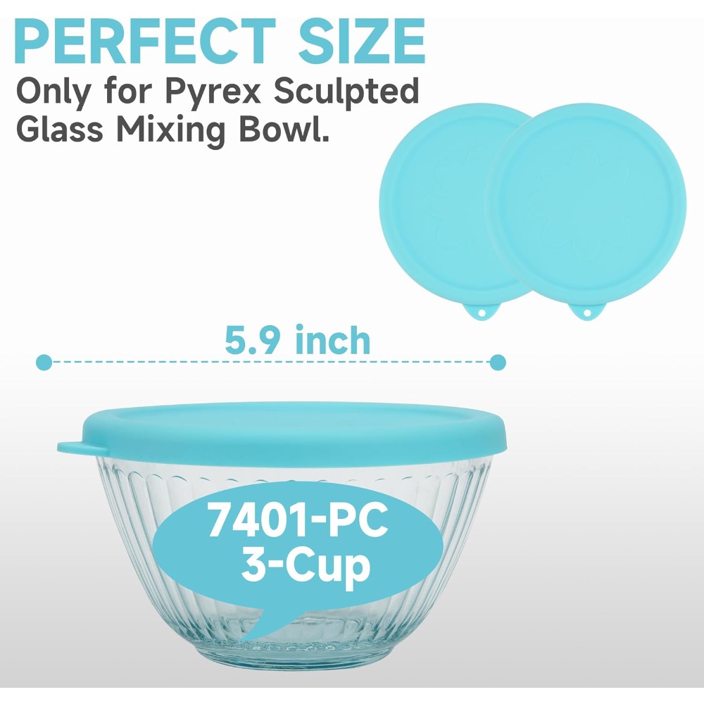 Tapas de Silicona para Tazones - Food Storage Set Glass reseña y precio
