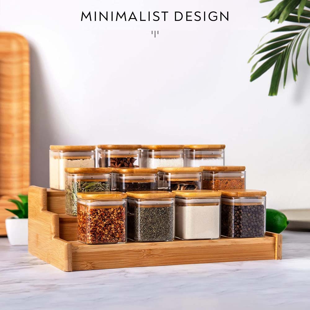 Juego de frascos de vidrio de  - Food Storage Set Glass reseña y precio