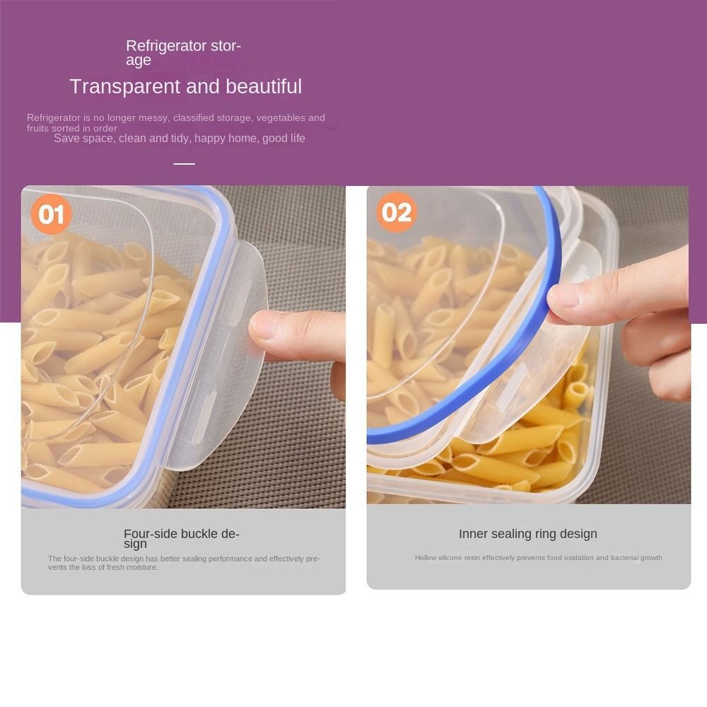 Contenedores de alimentos, fia - Food Storage Containers B&M reseña y precio
