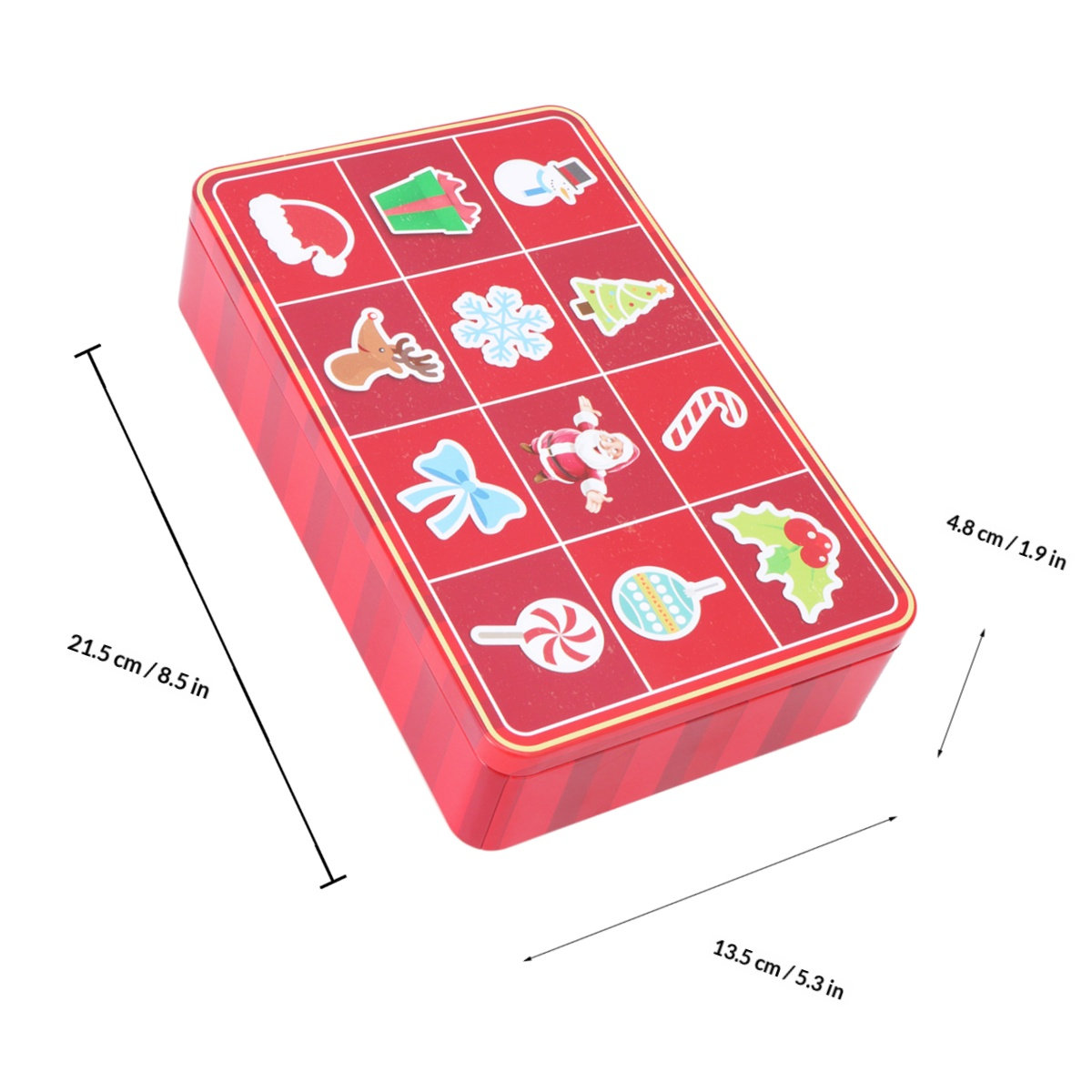 Caja de regalo navideña de hoj - Xmas Food Storage Containers reseña y precio
