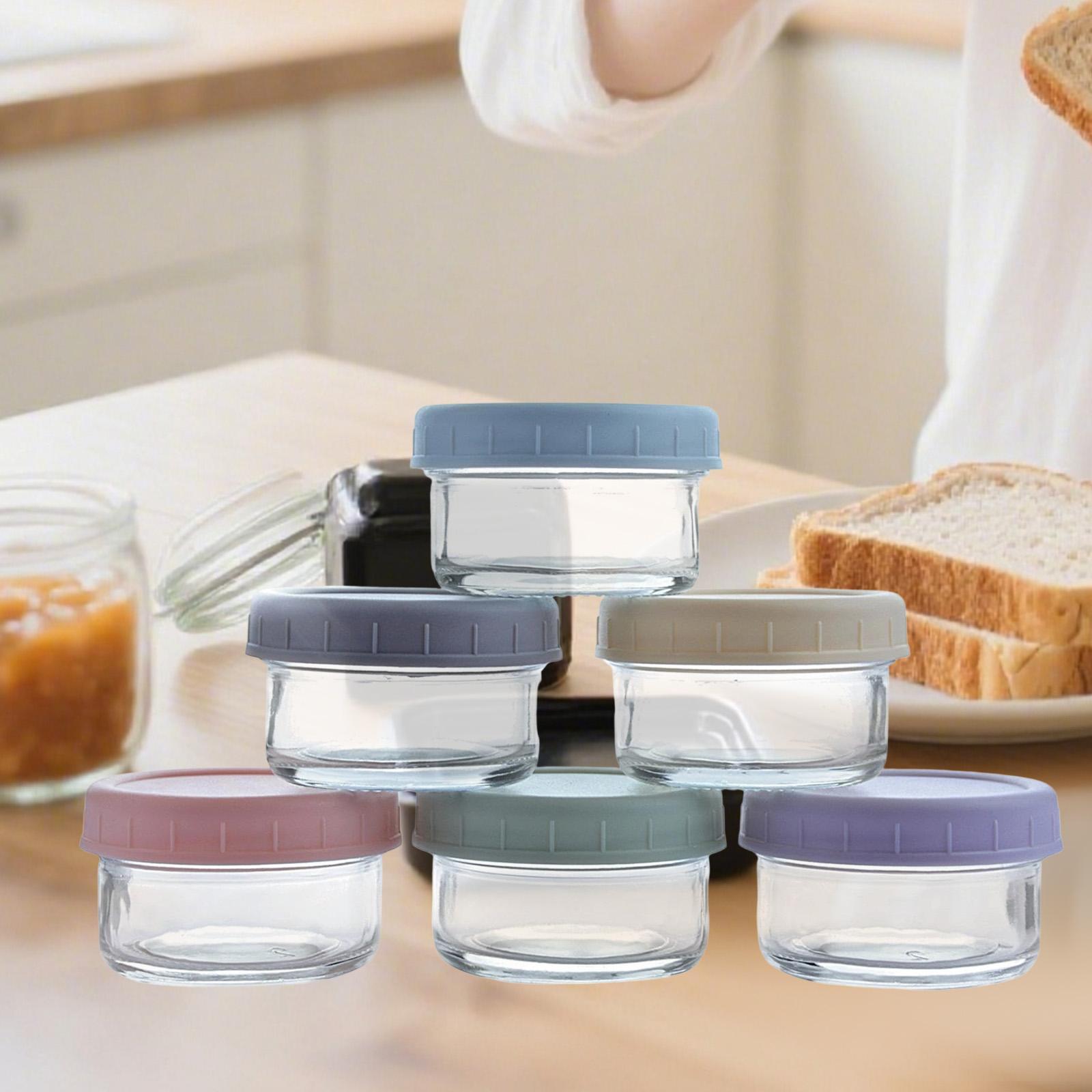 Mini Frascos de Vidrio con Tap - Food Storage Set Glass reseña y precio