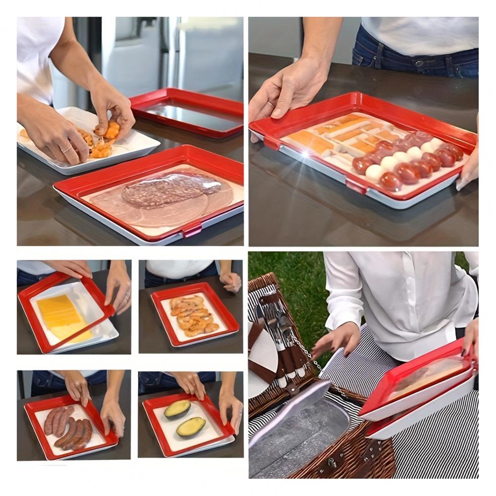 Bandeja de alimentos resistent - Food Storage Technology reseña y precio