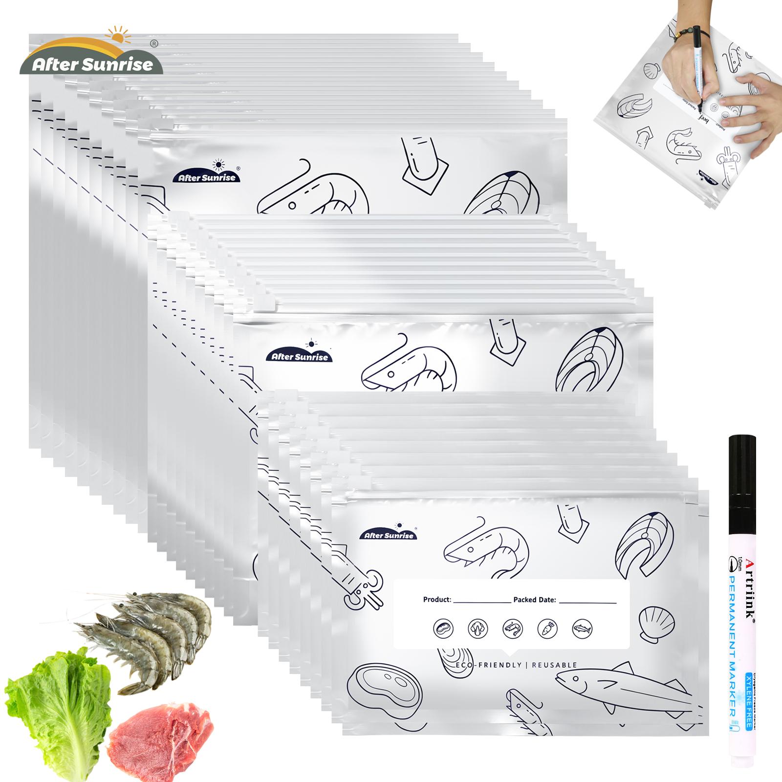 【Alimentos Refrigerados】Bolsas - Food Storage With Lock reseña y precio