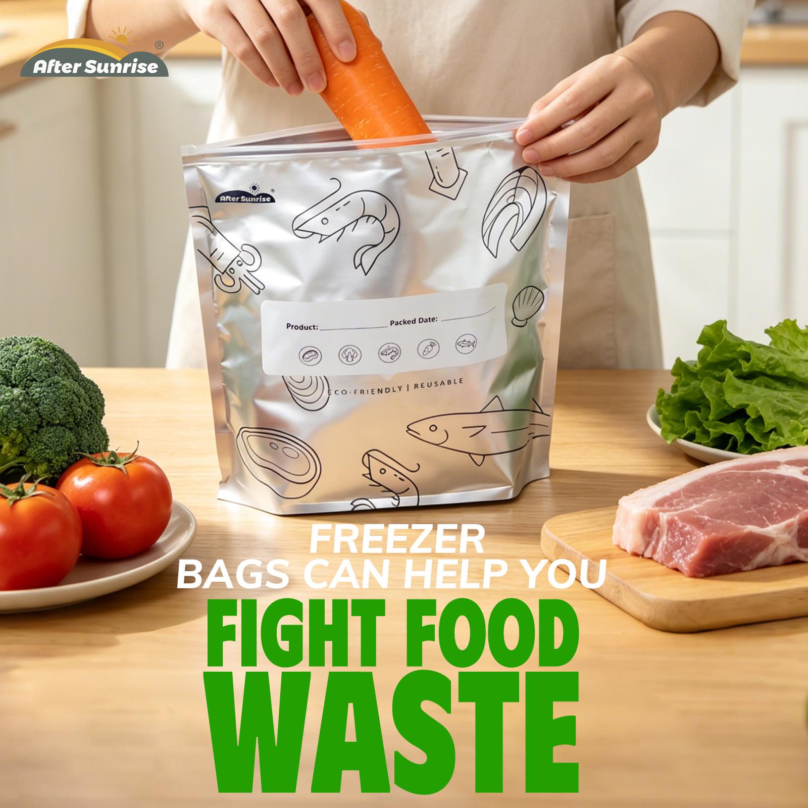 【Alimentos Refrigerados】Bolsas - Food Storage With Lock reseña y precio