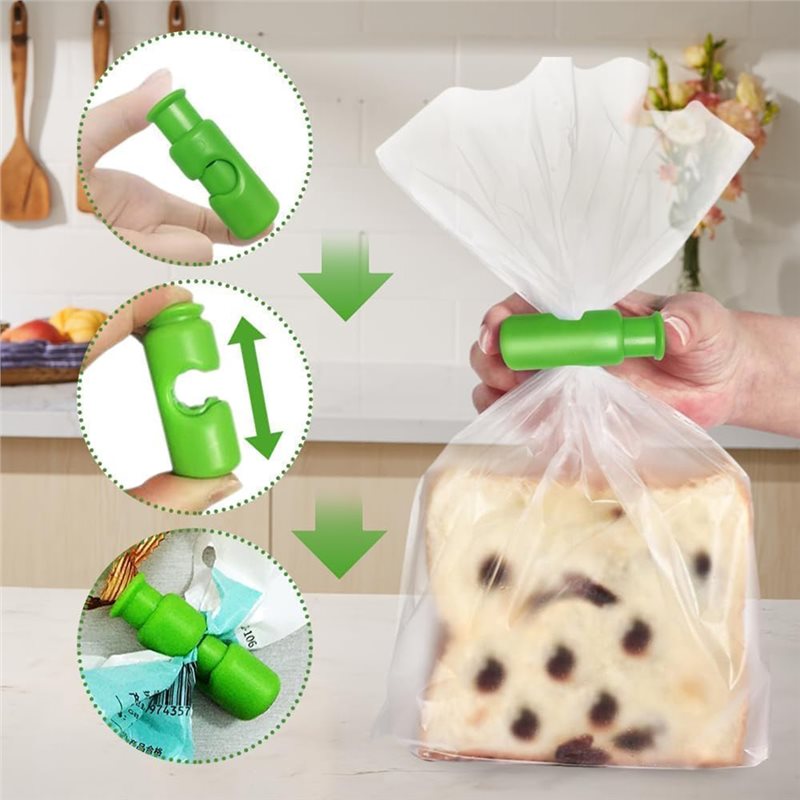 ABFU - Clips para Bolsas de Pa - Food Storage Technology reseña y precio