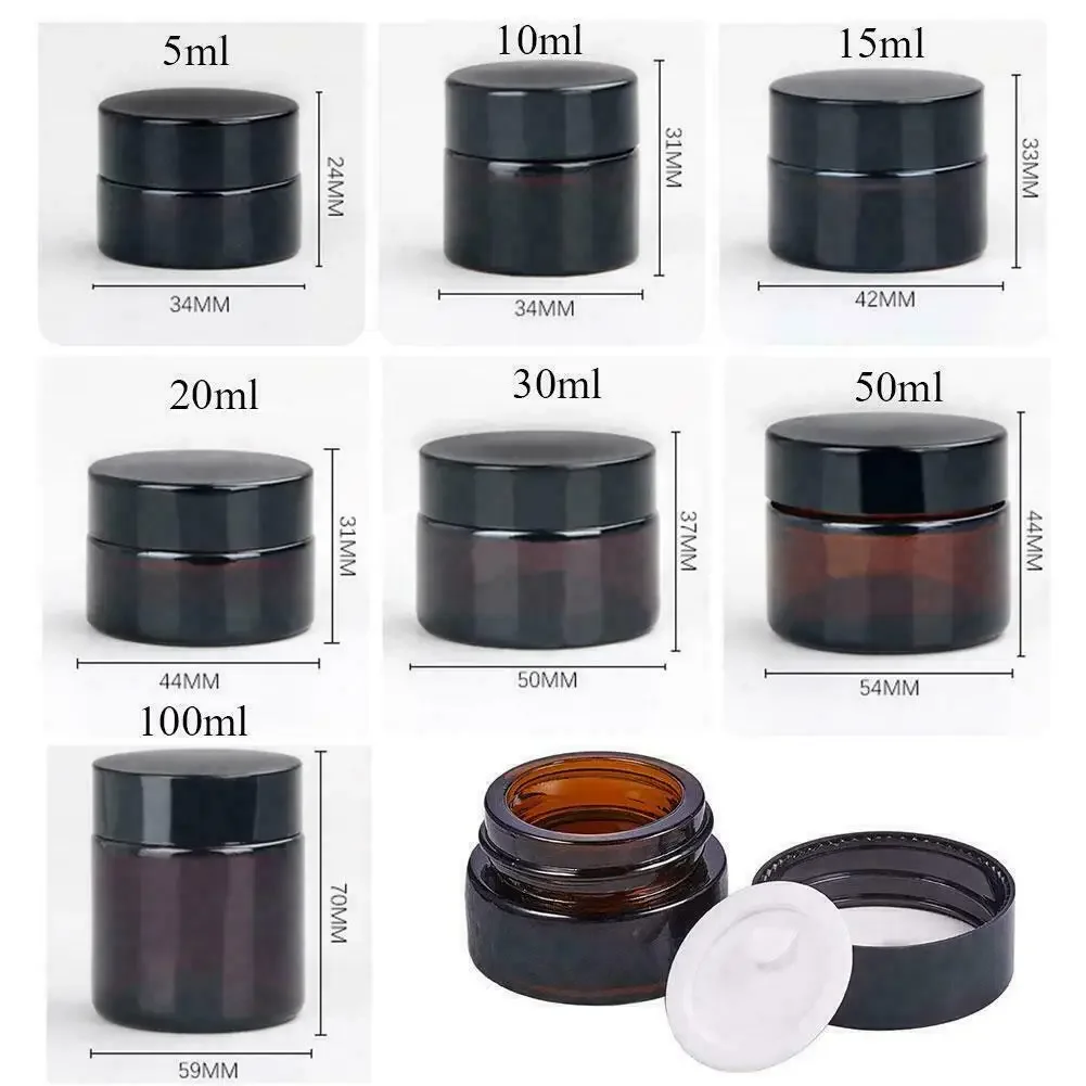 2 uds 5ml/10ml/15ml/20ml/30ml/ - Food Storage Set Glass reseña y precio