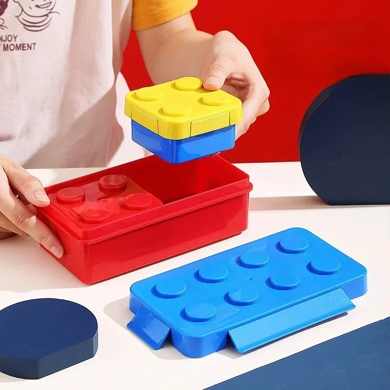 Fiambrera de bloques de constr - Food Storage Building reseña y precio