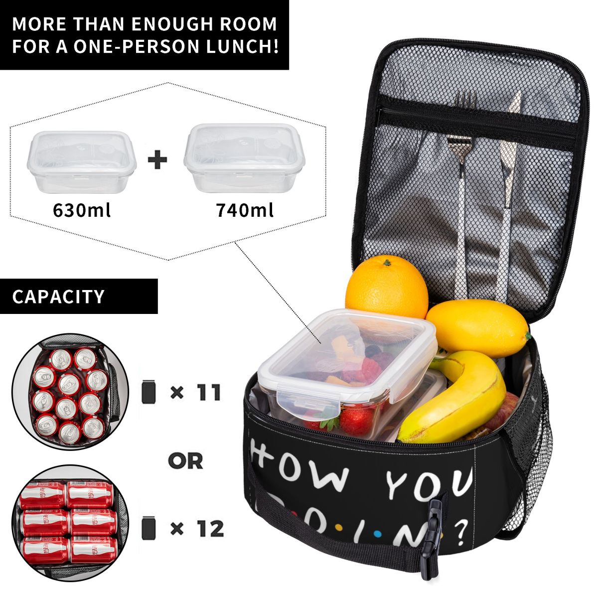 Bolsa de almuerzo con aislamie - Food Storage Quotes reseña y precio