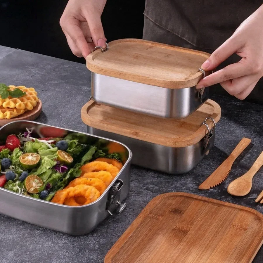 Nueva Lonchera de Acero Inoxid - Food Storage Containers B&M reseña y precio