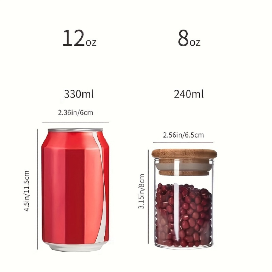 Tarro de almacenamiento de vid - Food Storage Set Glass reseña y precio