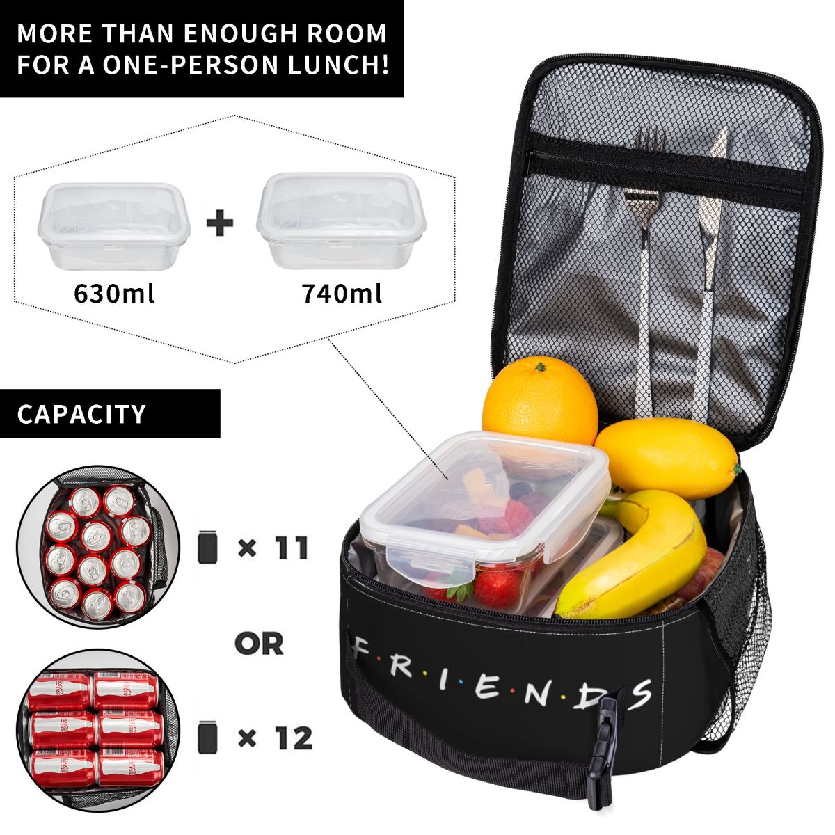 Bolsa de almuerzo con cita div - Food Storage Quotes reseña y precio