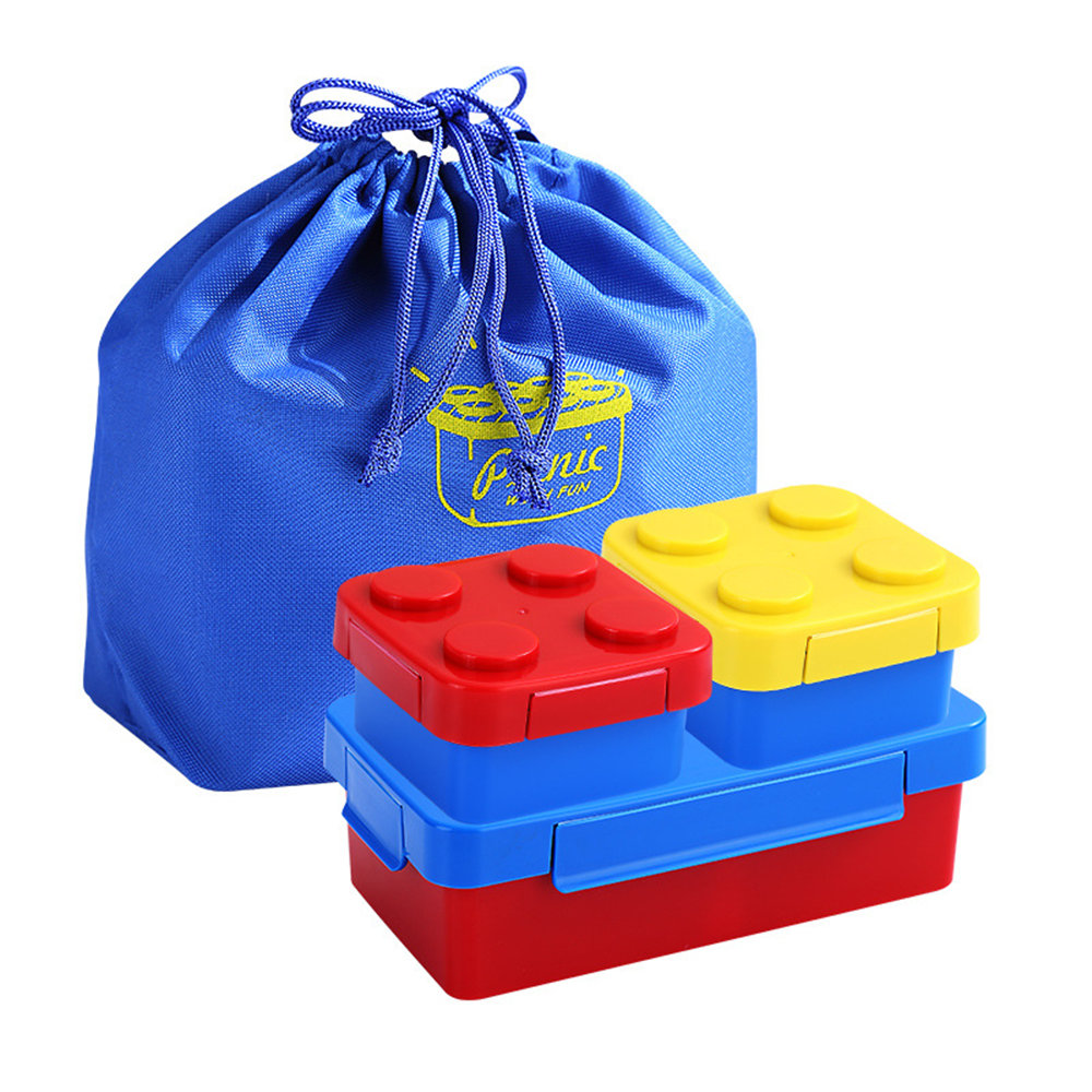 Caja Bento de empalme de bloqu - Food Storage Building reseña y precio