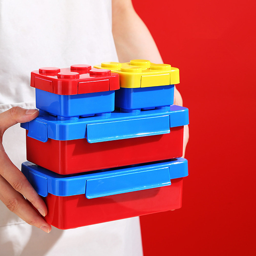 Caja Bento de empalme de bloqu - Food Storage Building reseña y precio