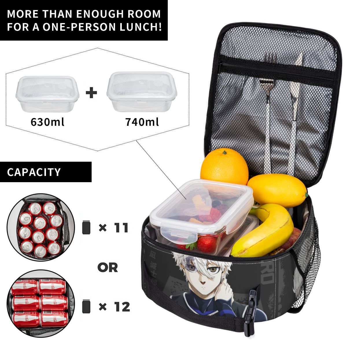Loncheras aisladas, caja de co - Food Storage With Lock reseña y precio