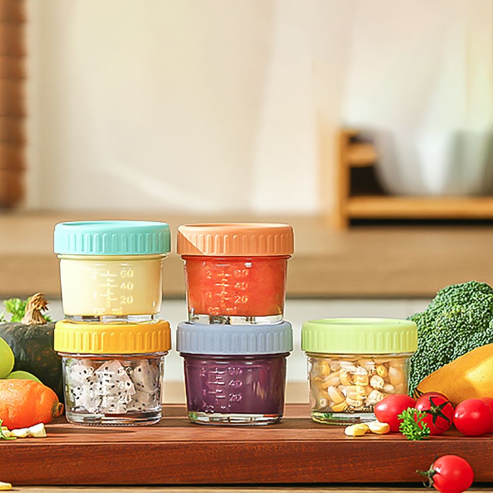 Tarro de cristal para comida d - Food Storage Jar Glass reseña y precio