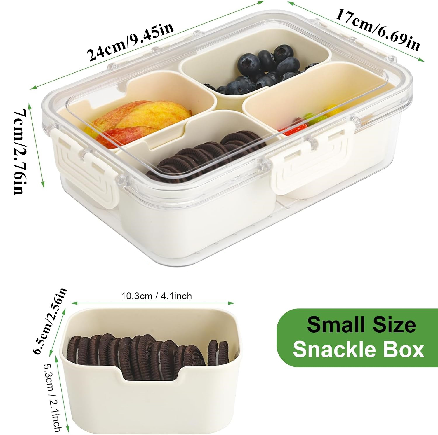 Caja Portátil para Almacenamie - Food Storage Containers B&M reseña y precio