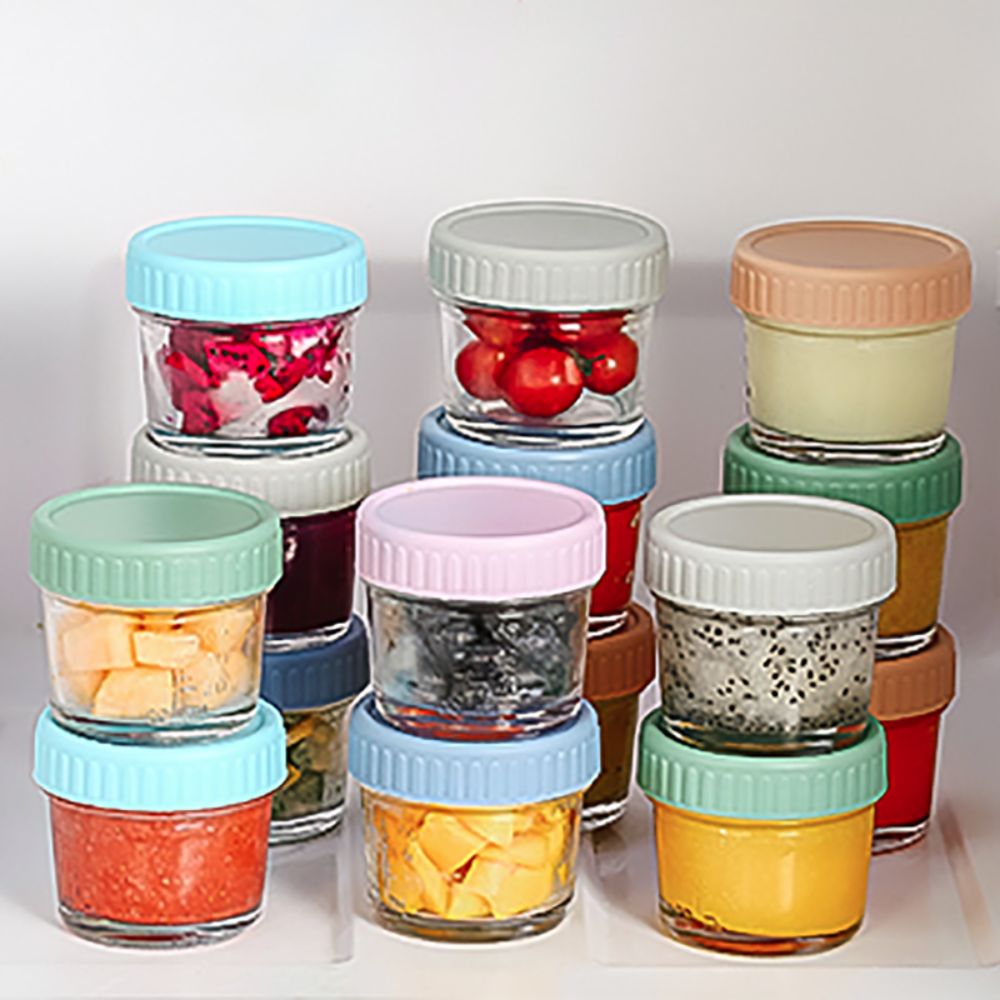 Juego de 6 Frascos de Vidrio p - Food Storage Jar Glass reseña y precio