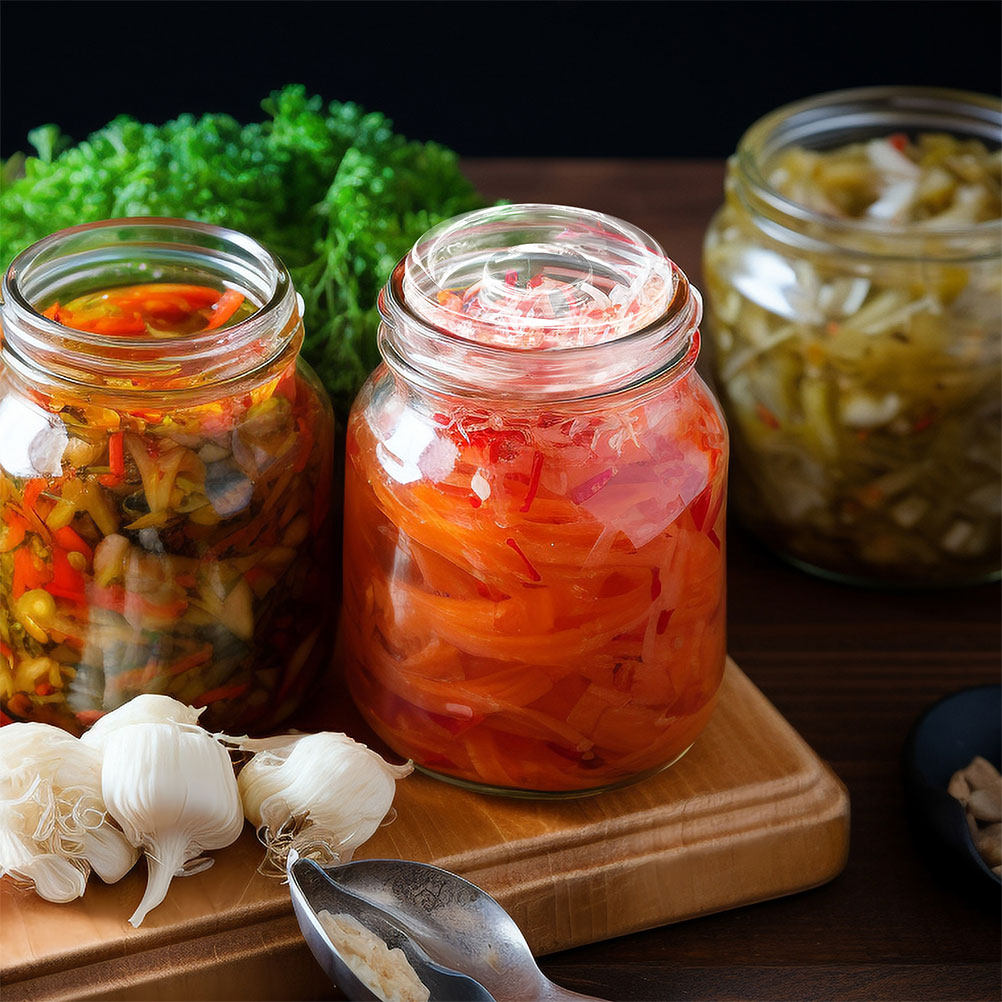 2 piezas de pesas de vidrio de - Food Storage Jar Glass reseña y precio